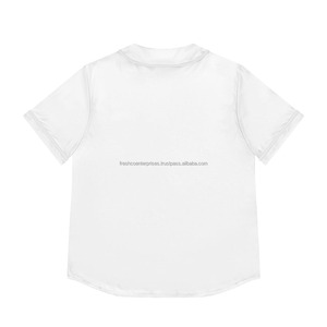 2024 maillots de vêtements de sport imprimés avec logo personnalisé chemises de vêtements de sport de softball et de baseball unies - Product Image 4
