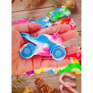 Confezione da 30 Pop Fidget Sensoriali a Forma di Moto Sportiva, Premi per Aula, Regali per Feste - Product Image 3