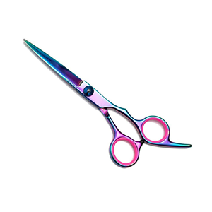 Ciseaux de barbier professionnels de qualité supérieure en acier inoxydable 4Cr13, légers, pliables, multi-designs, pour coiffure - Product Image 1