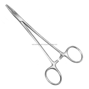 Medical Stainless Steel Crile-Wood 20cm Professional Needle Holder Forceps CE Approved Surgical Instrument | needle holder - Product Image 4