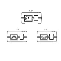 Adaptador de Corriente Universal AC-DC de 150W 12V 10A con Entrada IEC320 C8 50/60Hz para Uso Industrial y PC de Escritorio