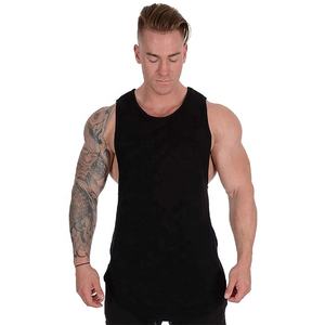 Custom Logo Breathable Men Sports <b>Vest</b> Wholesale Gym Stringer <b>Vest</b> Quick Dry Fitness Tank Top for Men Sleeveless <b>Muscle</b> T Shirts - Product Image 1