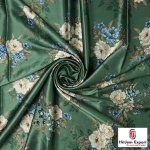 Premium Japan Satin Textile Supplier Custom Printed Fabric for Bridal Fashion Apparel Home Décor Wholesale Export - Product Image 4