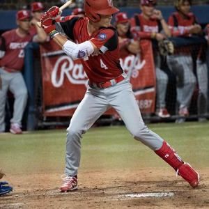 Protector de Pierna Ajustable de Gel a Espuma Rojo para Béisbol y Sóftbol, Transpirable y Acolchado para Entrenamiento - Product Image 1