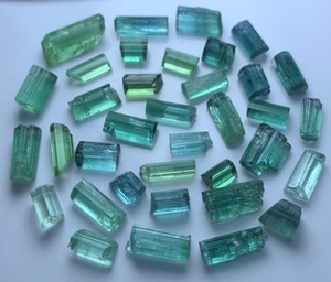 Turmalina Natural en Bruto de Afganistán, Paquete de Gemas por Quilate, Calidad de Corte para Facetar, Cristales Multicolores - Product Image 2