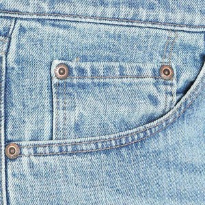 Pantalones Vaqueros Casuales de Corte Ajustado, Lavado Medio, Tela de Algodón Premium, Cómodos, Estilo Urbano, a la Moda - Product Image 5