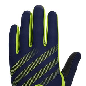 Gants de cyclisme pour hommes, vert et noir, respirants, rembourrés, pour le VTT et le cyclisme sur route, équipement de sécurité et de performance - Product Image 4