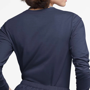 T-shirt de sous-blouse médicale à manches longues pour femme, confortable, extensible, chaud, uni, en tissus doux - Product Image 6