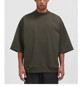 Camisetas HSI Lisas de Corte Holgado al por Mayor, Camisetas Casuales para Hombre Hechas en Pakistán, de Secado Rápido, 100% Algodón, Hechas en Pakistán - Product Image 5