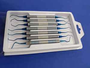 Professional Manual High Quality Dental Tools Kit <b>Teeth</b> Cleaning Oral Care Dental Probe Dental Scaler Set Stainless INSTRUMENTS - Product Image 4