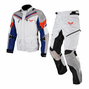 Combinaison de moto personnalisée pour homme, imperméable, avec protections CE, veste et pantalon de moto, équipement de moto pour aventures et voyages - Product Image 2