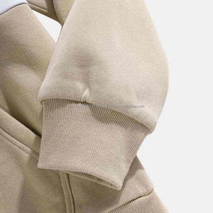 เสื้อฮู้ดซิปผู้ชายแบบสวมหัว ผ้าฟลีซ ระบายอากาศดี สไตล์โดดเด่น หลากสี วัสดุคุณภาพเยี่ยม สินค้ามาใหม่ ลดราคา - Product Image 4