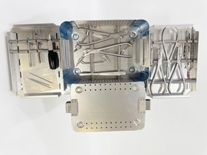 Ensemble d'instruments maxillo-faciaux avec boîte, chirurgie orthopédique, acier inoxydable, manuel - Product Image 1