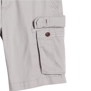 Pantalones Cortos Cargo Personalizados para Hombre en Gris Claro, Multibolsillos, Casuales, para Exteriores, Utilitarios, de Verano, Estilo Urbano, al por Mayor - Product Image 4