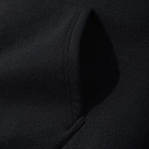 Sweat à capuche brodé de haute qualité avec impression en relief, logo personnalisé, en molleton épais 500G en mélange de coton, vierge, coupe oversize, grandes tailles pour hommes - Product Image 6