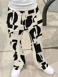 2026 New Sublimation Transfer Print Regular Fit Waterproof Winter Sweatpants Men Women Casual Mid Waist Streetwear <b>Hip</b> Hop - Product Image 5