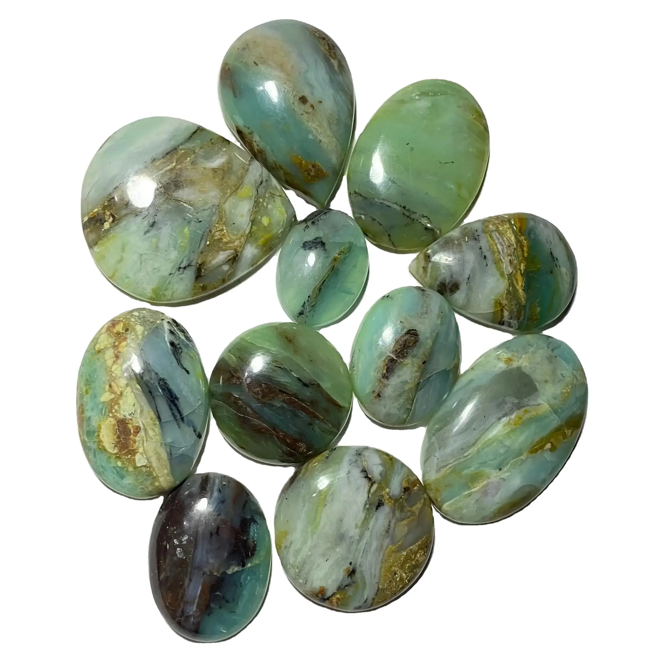 Mới hấp dẫn Peru Opal Cabochon đá quý cho trang trí nội thất đồ trang sức tự nhiên với hình dạng hỗn hợp kích thước vật liệu chất lượng tốt nhất