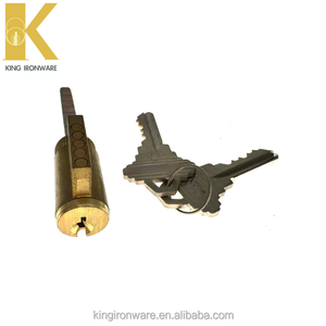 Brass xi lanh 5 Pin khóa cửa cho Heavy Duty cửa an ninh với 2 phím - Product Image 1