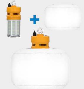 Lampe de travail industrielle 30000lm 250W haute puissance IP65 IK08 LED avec 3 modes pour la construction et les missions extérieures - Product Image 2