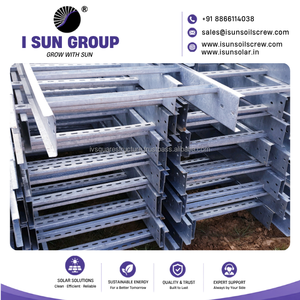 Hot <b>Dip</b> Galvanized Perforated Cable Tray Ventilated Cable Management System for Industrial and Electrical Installations - Product Image 6