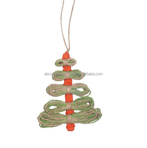 ปอกระเจากลางแจ้งของตกแต่งในร่มเครื่องประดับแบบชนบทบ้านไร่ปอกระเจาเครื่องประดับตกแต่งชายฝั่งเครื่องประดับตามฤดูกาล - Product Image 3