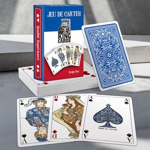 Cartas de Juego KING CARDS de Papel de Lino Premium - Índice Francés Moderno - Product Image 2