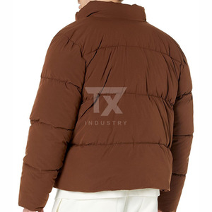 High-Quality <b>Men's</b> Down Puffer <b>Jacket</b> for Outdoor Winter Comfort Customizable <b>Long</b>-Size - Product Image 2