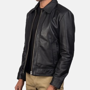 Veste d'hiver unisexe en cuir de vachette véritable de haute qualité OEM ODM, personnalisation frontale, vente en gros disponible, toutes tailles - Product Image 2
