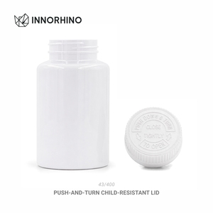 Bouteilles Premium en PET 150ml 180ml 5oz 6oz avec bouchon CR pour l'emballage de pilules, capsules, gélules et suppléments OEM - Product Image 4