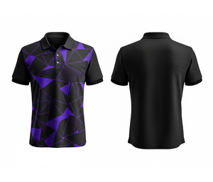 Polyester Sublimation Polo Shirt – Lightweight & Breathable Design for Men Women Youth Quick-Dry Dry-Fit Active Polo - Product Image 2