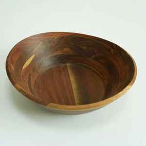 Tazón de Madera Ecológico para Servir Ensaladas, Diseño Moderno Hecho a Mano, Tamaño y Color Personalizables, Todos los Colores Disponibles, Venta al Por Mayor - Product Image 2