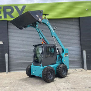 ¡Gran Oferta! Potente Minicargadora de Orugas SUNWARD SWTL4528 en Venta con Componentes de Retroexcavadora Delantera y Trasera - Product Image 3