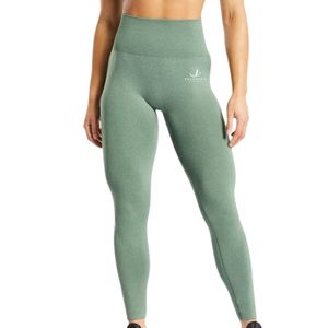 Seamless Women's Workout Leggings High Waist Stretch Sports <b>Tights</b> Breathable Gym Fitness Yoga Pants Comfortable Athletic - Product Image 1