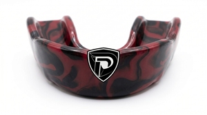 Protège-dents souple en caoutchouc DUMELA INTERNATIONAL blanc et noir, protection pour la boxe, entraînement, unisexe, adulte, ajustement personnalisé, toutes saisons, pour les dents - Product Image 3
