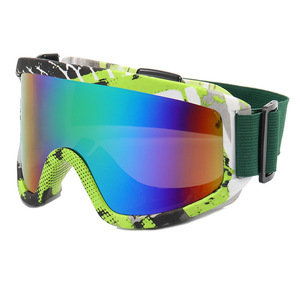 <span class=keywords><strong>Gafas</strong></span> de Esquí con Marco de Camuflaje, Antivaho, Lente de Doble Capa con Protección UV400, Resistentes al Viento, para Snowboard, Deportes de Invierno, Motos de Nieve y Esquí - Product Image 6