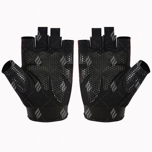 Guantes de Gimnasio de Medio Dedo Más Vendidos para Entrenamiento Físico, Ejercicio y Deportes con Acolchado de Agarre Adicional y Control de Humedad - Product Image 5