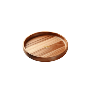 Assiette décorative en bois massif naturel faite à la main, prix d'usine, pour le marché mondial de la décoration intérieure - Product Image 2