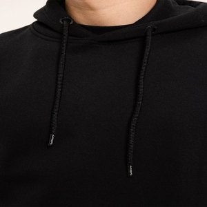 Sweat-shirt à capuche pour homme, coupe classique, en mélange de coton tricoté, streetwear d'hiver - Product Image 5