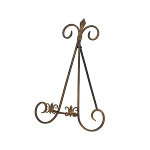 Most Selling Display <b>Easel</b> Stand Metal Iron High Quality Brown Color Home Office Decoration Tabletop - Product Image 1