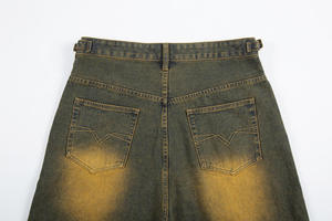 Jeans Cortos de Hombre, Diseño Personalizado de Fábrica, 100% Algodón, Estilo Urbano - Product Image 5