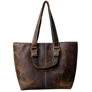 Sac à bandoulière en cuir véritable pour femme, sac fourre-tout tendance, sac à main en cuir LTB-0209 - Product Image 1