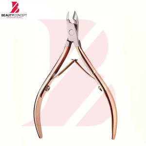 คุณภาพดี สีสันหลากหลาย ผลิตภัณฑ์ดูแลเล็บและกำจัดหนังกำพร้าอย่างสมบูรณ์แบบ เครื่องมือสแตนเลสสำหรับตัดหนังกำพร้าและเล็บ - Product Image 3