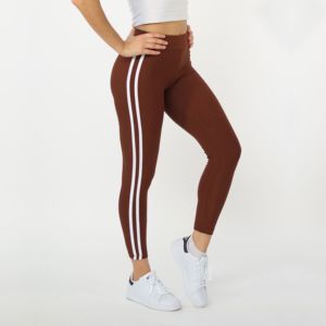 High Waist Red Black Contrast Lift Leggings Tummy Control Anti-Roll Seamless Workout Yoga Pants for Women Gym Fit Clothing Women - Product Image 4