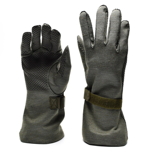 ถุงมือนักบิน Nomex แบบกำหนดเองสำหรับขายส่ง ทนไฟ ทนความร้อน ทำจากหนัง สำหรับงานยุทธวิธี การบิน และงานอเนกประสงค์ - Product Image 1