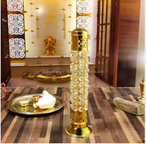 Quemador de Incienso Portátil con Cristales, para Varillas de Incienso, con Cuentas de Cristal, Quemador de Incienso de Lujo a las Mejores Precios - Product Image 2