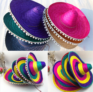 High Quality Mexican <b>Hat</b> Handcrafted Decorative <b>Straw</b> Sculpture For International Wholesale Bulk Export Trading Supplier Industr - Product Image 6