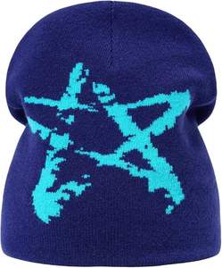 Gorro de Punto Jacquard Acrílico Personalizado, Gorro Ligero Unisex, Estilo Casual Urbano, Bordado, Uso en Exteriores, Marca Privada, Adultos - Product Image 3