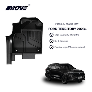 2023สำหรับรถแนวฟอร์ดพรมปูพื้นกันลื่นใช้ได้กับทุกสภาพอากาศแผ่นปูรองสำหรับรถยนต์ - Product Image 2