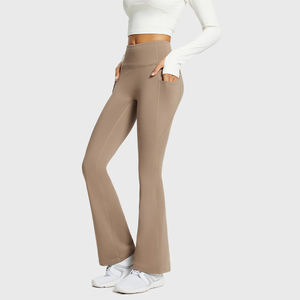 Nuevos Leggings Deportivos Ajustados con Corte Acampanado para Mujer, Gran Venta - Product Image 4