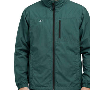 Y2K Custom Green <b>Lightweight</b> Stand Collar Men's Windbreaker <b>Jackets</b> Quick Dry Zip Up Outdoor Casual Sportswear OEM ODM Supplier - Product Image 4